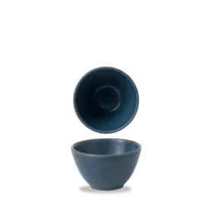 Oslo Blue  Contour Deep Bowl   10.2 4" H: 6 24 8.4oz Box 12