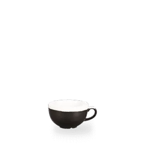 Monochrome Ony Black  Cappuccino Cup   34 12oz H: 6.5 Dia: 11 Box 12