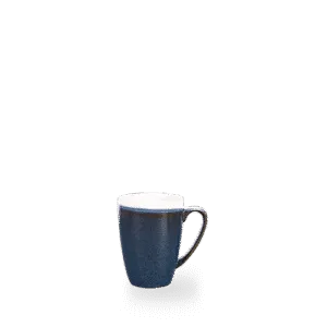 Monochrome Sapphire Blue Profile Mug   34 12oz H: 11 Dia: 8 Box 12