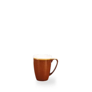 Monochrome Cinnamon Brown Profile Mug   34 12oz H: 11 Dia: 8 Box 12