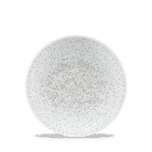 Menu Shades Caldera Chalk White Coupe Plate   15.5 6 1/8" Box 6
