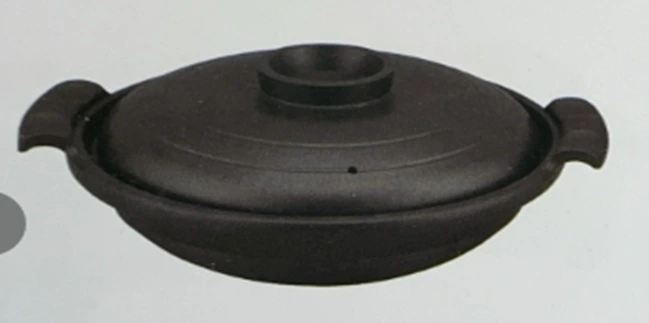 Tontopf Alu schwarz D20cm