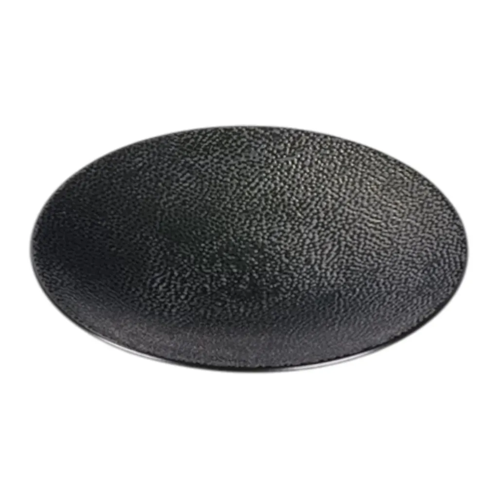 KAORI Teller flach D21 CT4 - schwarz