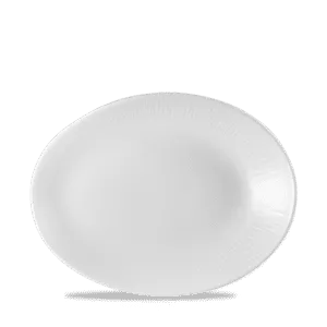 Bamboo Oval Plate   25 x 19.4 x 3.2 9 1/2 x 7 1/2 x 1 1/4” Box 12