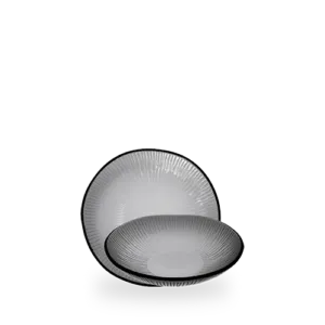 Bamboo Organic Glass  Bowl    17 6 1/2" 26.5 9.3oz Box 6