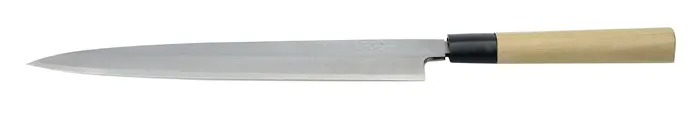 (D/R) Japan Yanagi Carbon Messer 27cm hellbraun