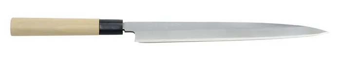 (D/R) Japan Yanagi Carbon Messer 27cm hellbraun