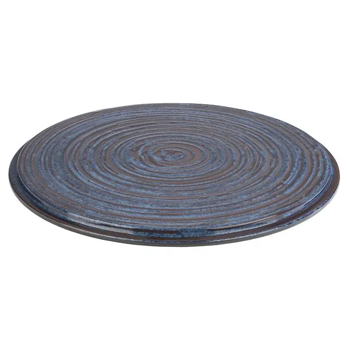 MELAMIN Platte auf Fuß LOOPS Ø30,5cm