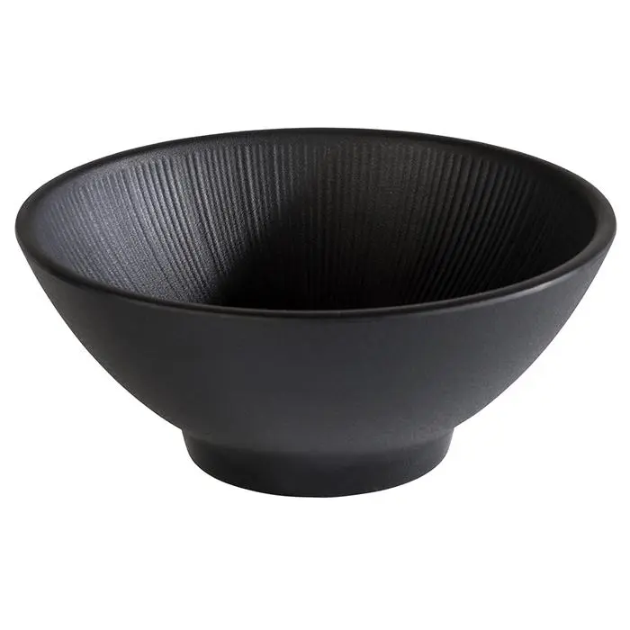 MELAMIN Schale hochkantig D19 H8 900ml - schwarz