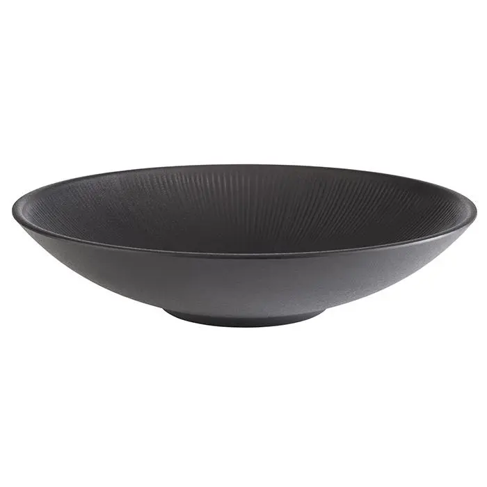 [AP85062] MELAMIN Schale flach D30 H7 2,2L - schwarz