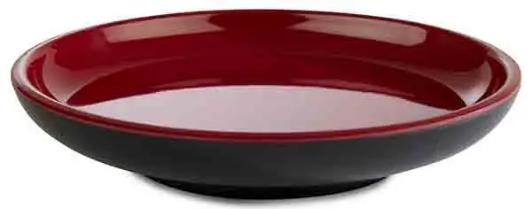 [AP15434] MELAMIN Teller Ø11 ASIA PLUS rot/schwarz