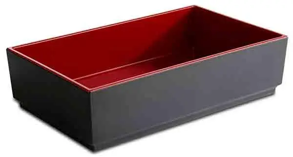 [AP15496] MELAMIN Bento Box 25x15,5cm 1,4L ASIA PLUS