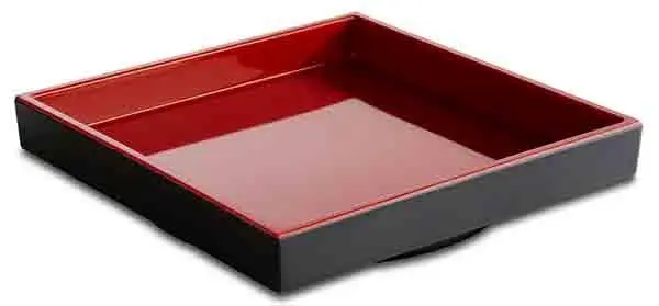 [AP15491] MELAMIN Bento Box 15,5x15,5cm 190ml ASIA PLUS