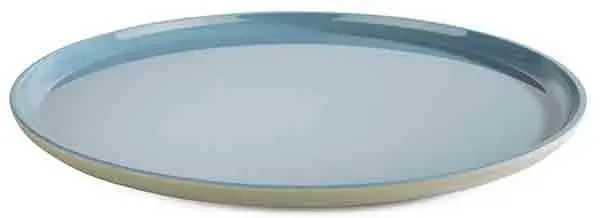 ASIA PLUS Teller tief D28 blau/grau