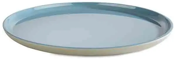 ASIA PLUS Teller tief D24 blau/grau