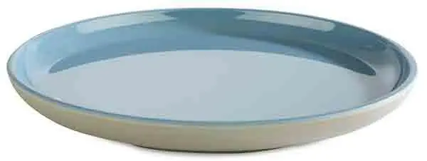 [AP15430] ASIA PLUS Teller tief D16 blau/grau