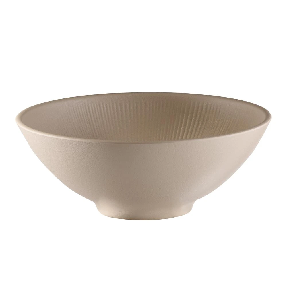 [AP85413] MELAMIN Schale D24 H9 1700ml - beige