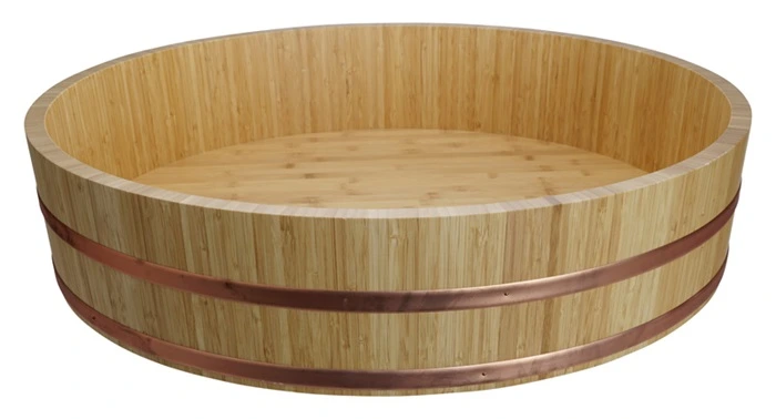 Hangiri Bambus 66cm Box 1/2