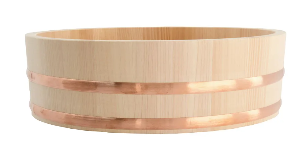 Hangiri Japan 72cm Kupferringe