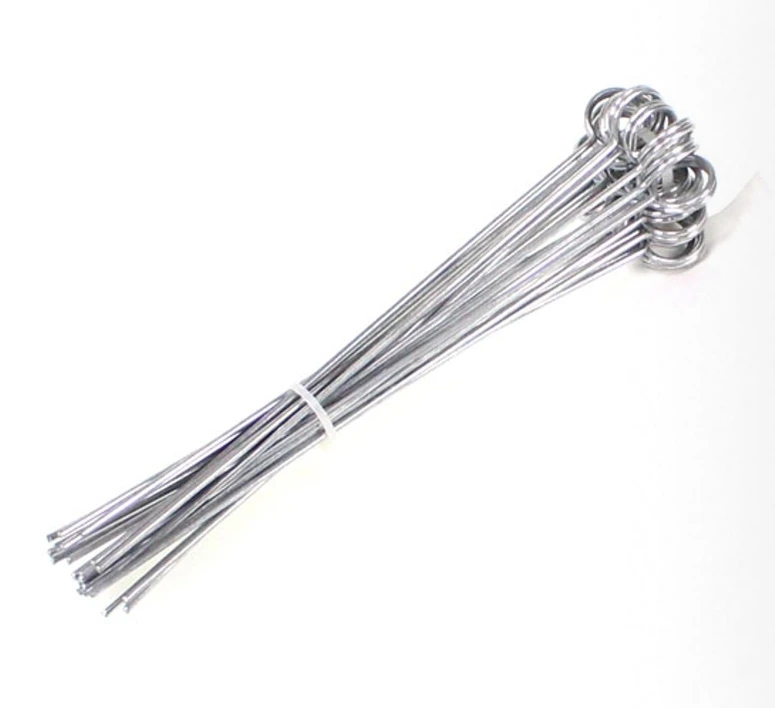 Edel Grill Spieß 25cm silber - Set 50
