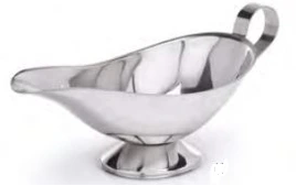 Sauciere 200ml 22x9,5x9cm Chromnickelstahl