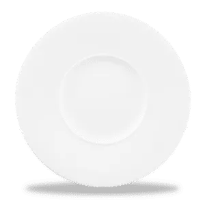 ALC AMBIENCE WHITE MEDIUM RIM PLATE 11" BOX 6