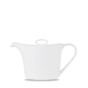ALC AMBIENCE WHITE OVAL TEAPOT 710ML BOX 6