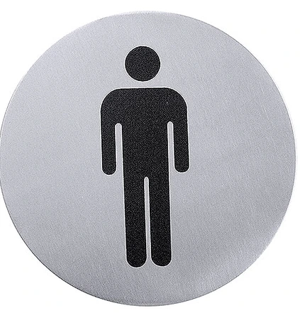 Toiletten-Türsymbol HERR  