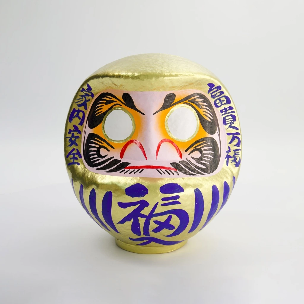 Daruma gold 40cm Box 1/2