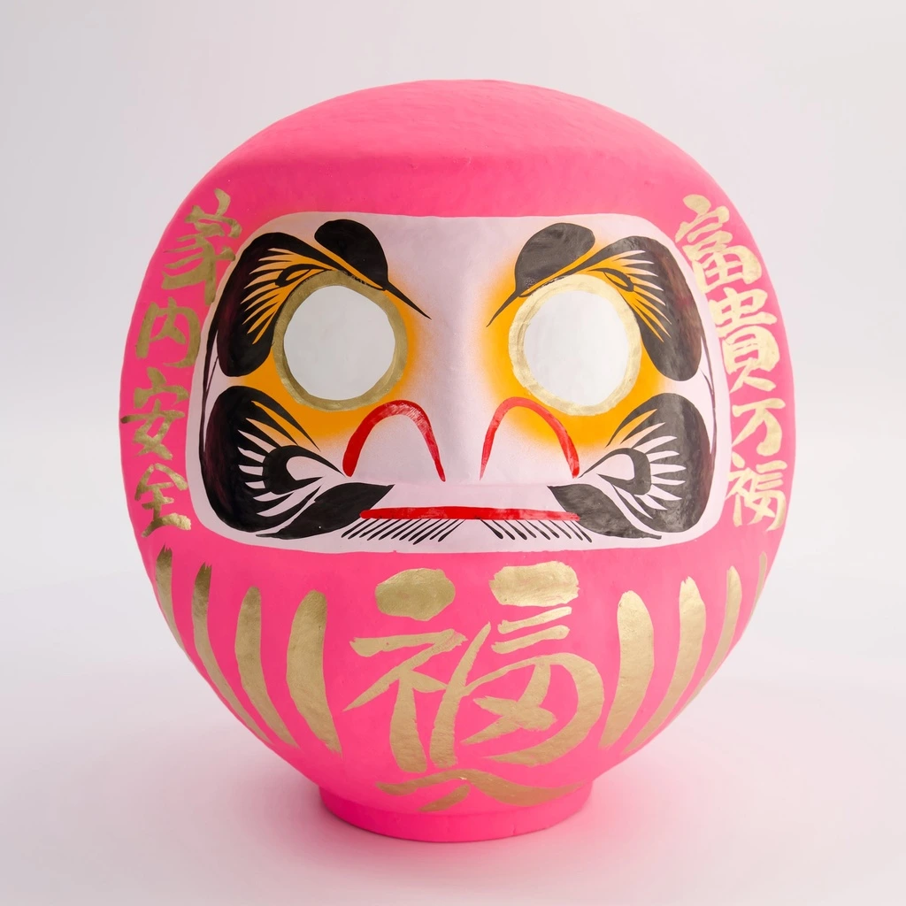 Daruma pink 40cm Box 1/2