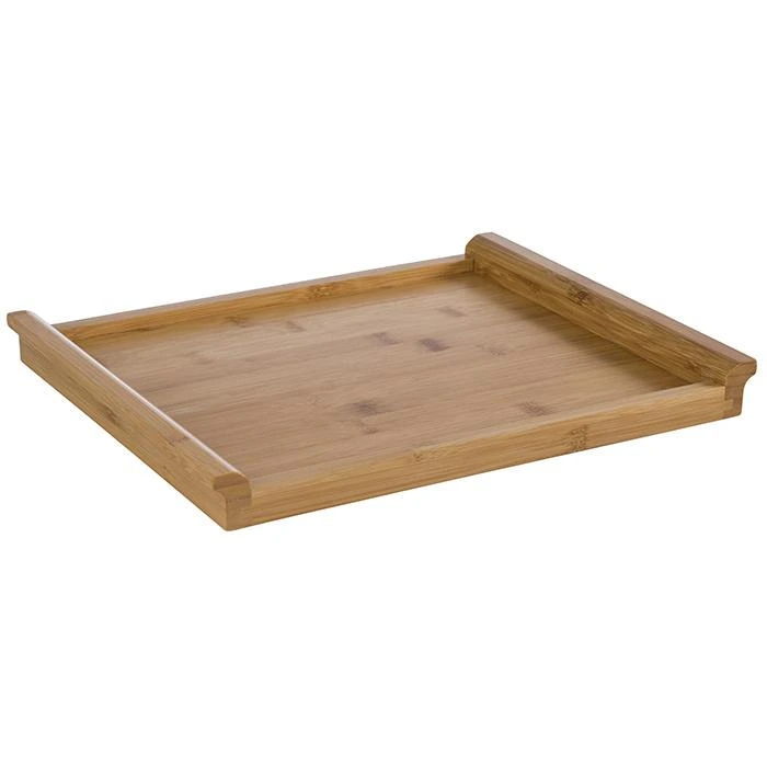 Bambus Tablett 1/2 GN mit Seitengriff