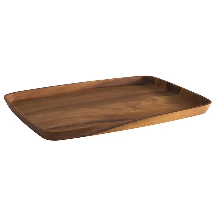 [AP00899] Holz Servierbrett rechteckig 35x25x2cm