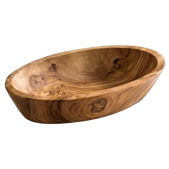Schale oval 12x7,5x2,5cm 50ml aus Olivenholz