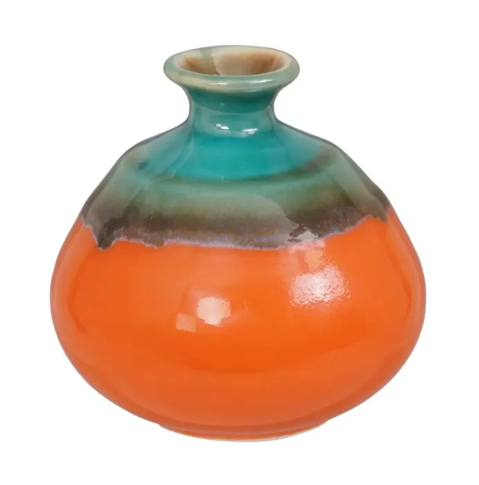 (D/R) Handmade Japan Vase D9 H9