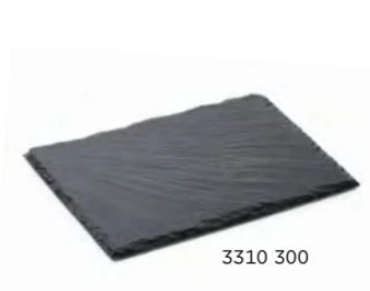 W3310013   Schieferplatte 1/3 GN 32,5x17,5cm