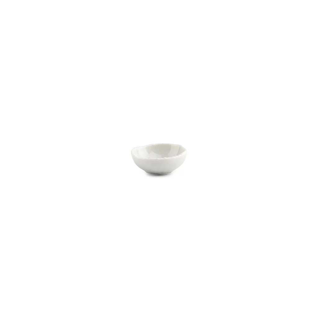 Schale 8xH3,5cm white