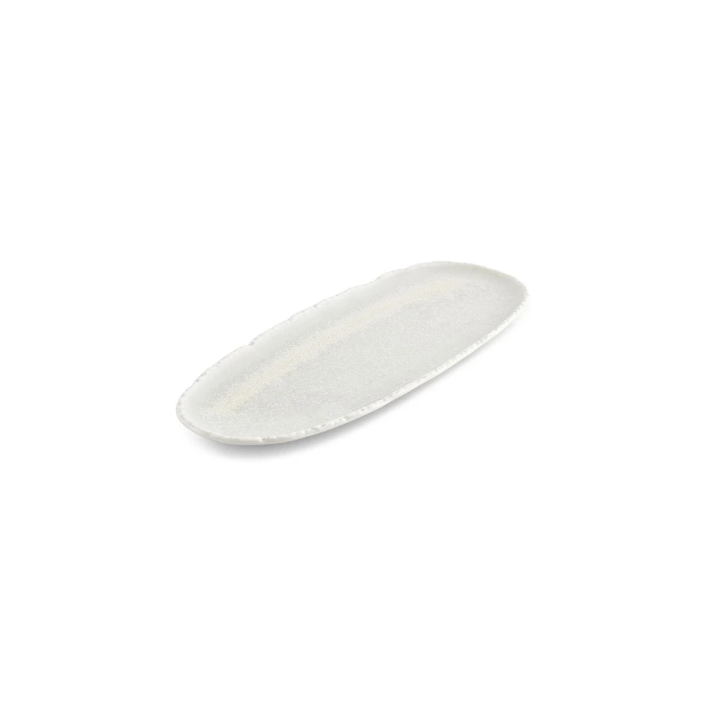 FILO Teller oval 34x14,5xH2,5cm - weiß