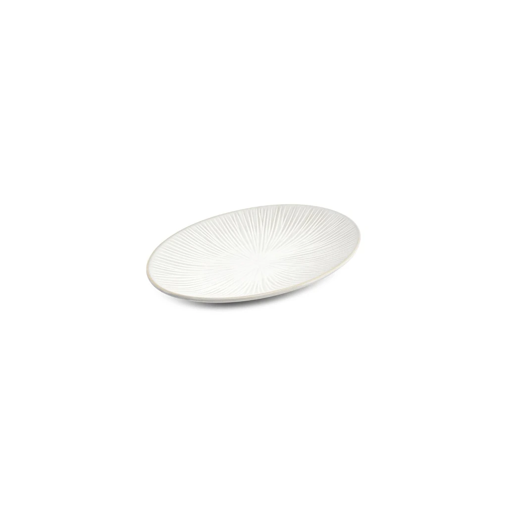 CLOUD HALO Servierschale 25,5x17cm - weiß