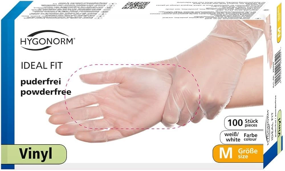 [FM26859] Handschuhe Vinyl 10er M