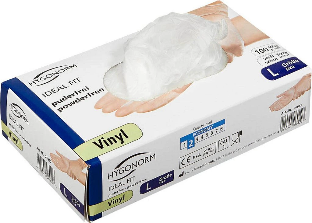 [FM26819] Handschuhe Vinyl 10er L