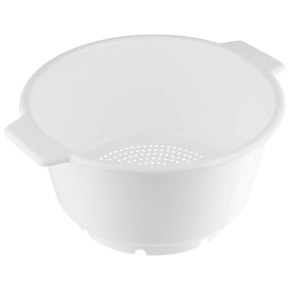 [AP00780] Seiher Ø 36 cm, H: 19 cm Polypropylen, weiß
