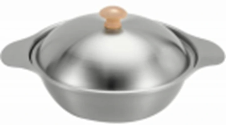 KOREA SILVER Schale mit Deckel D18 H5,4cm