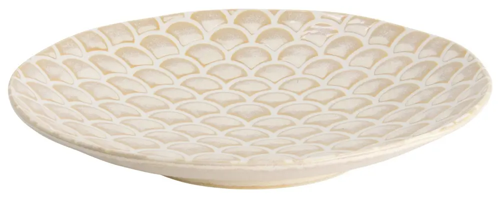 NANAKO-WE Teller flach D25 H3,7 Fischschuben-Design Box 3/36