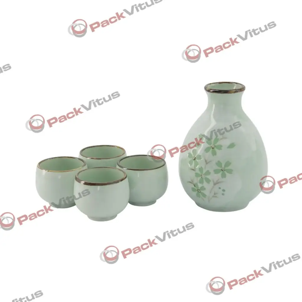 SAKURA GREEN Sake Set 5-teilig