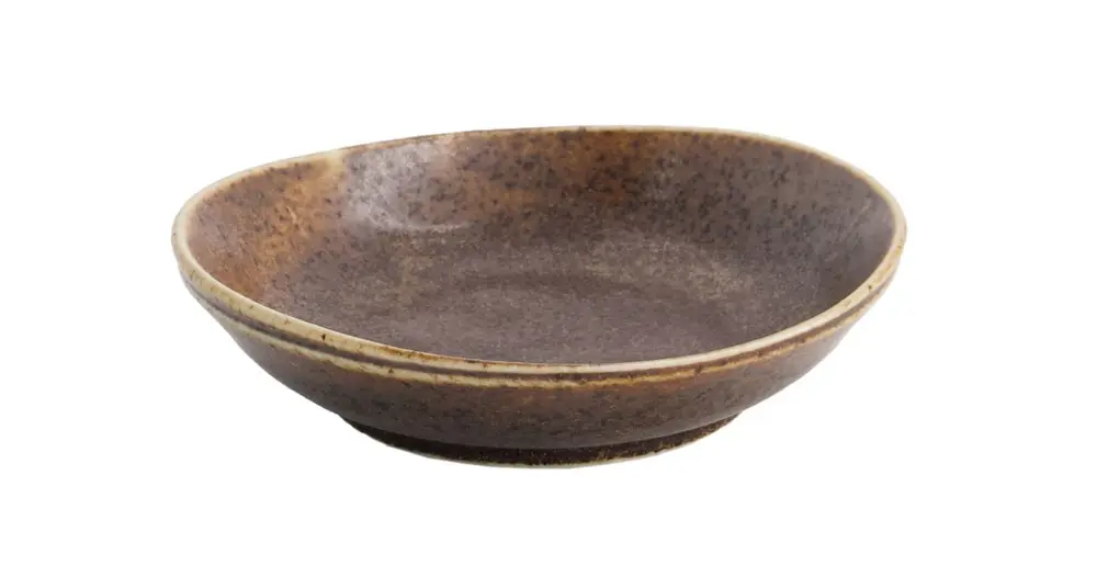 NANAKO-BR Sauce Teller oval 10x10x2,5 groß
