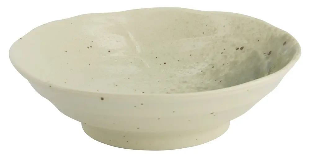 (D/R) TAPAS MIX Schale flach D16 H4,5 a.F. creme/grün