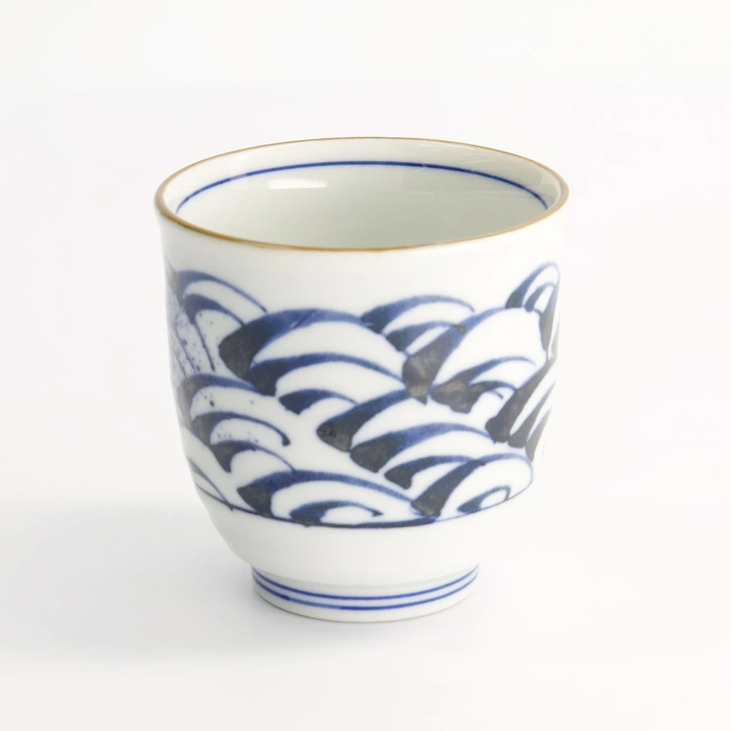 Tasse 8x7.9cm Blue/White