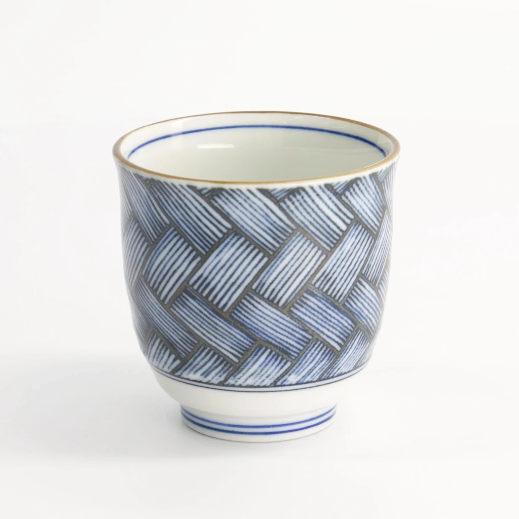 Tasse 8x7.9cm Blue/White Box 10/120