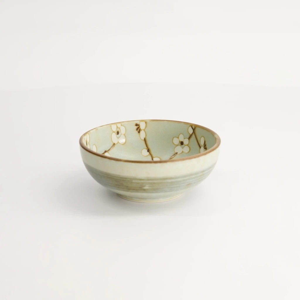 JN07370  HANA GREEN Bowl dünn 200ml Ø11 H4,5