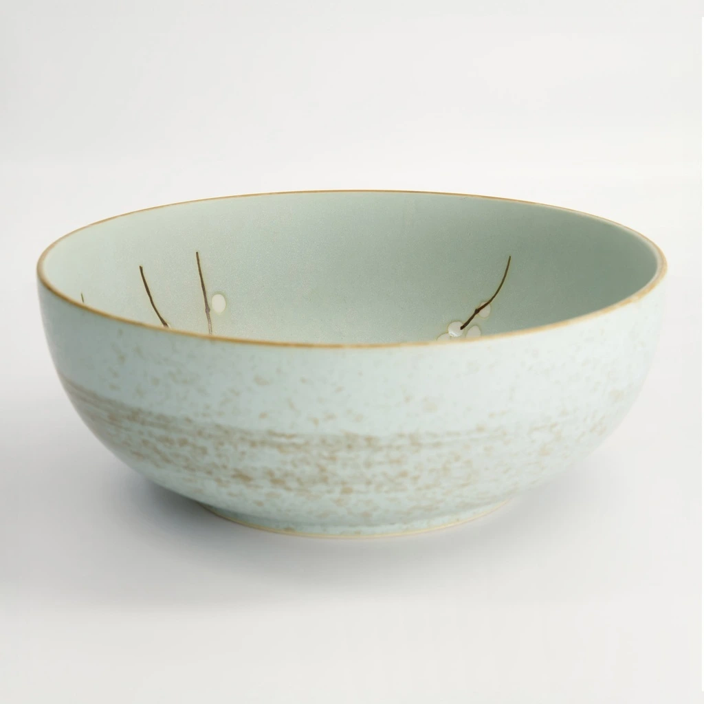 HANA GREEN Bowl dünn 2400ml D25 H8 groß Box 1/12